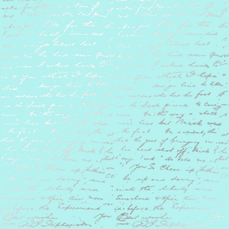 list-odnostoronnej-bumagi-s-folgirovaniem-silver-text-turquoise-305-h-305-sm-plotnost-200-g-fabrika-dekora