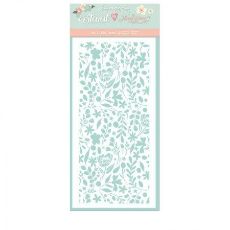 thick-stencil-12x25-cm-small-flowers-kstdl41